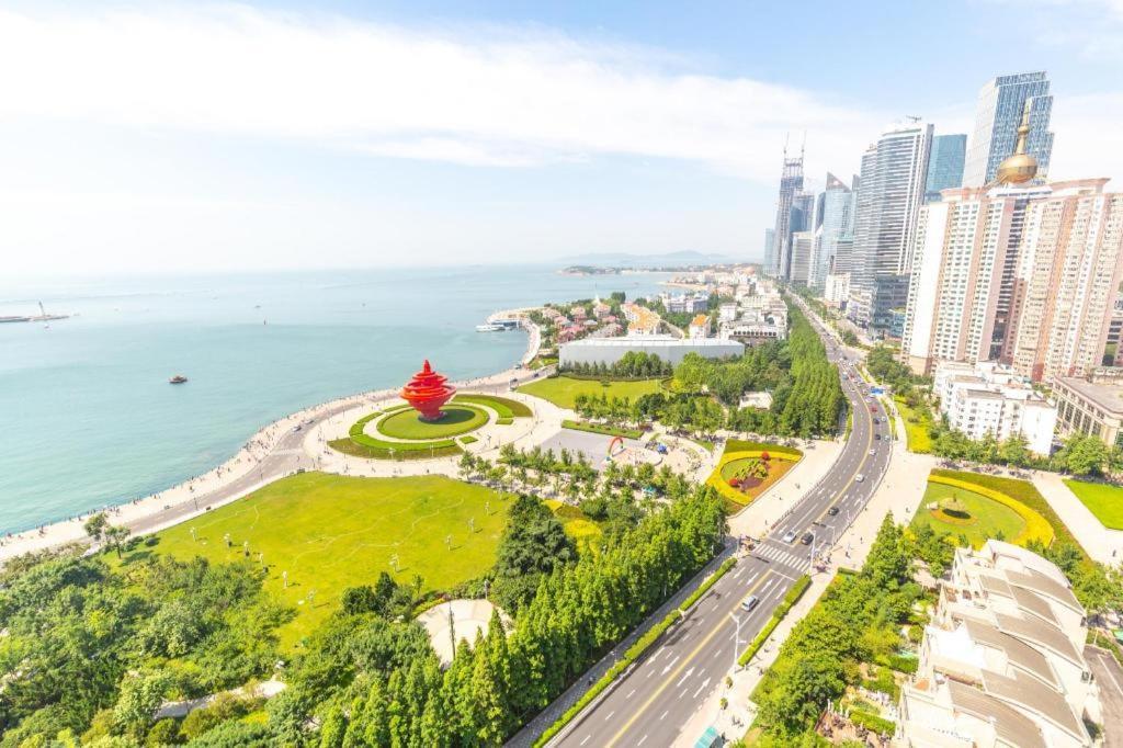Grand Madison Qingdao Harbour-View Central（Former Qingdao Farglory Hotel） Eksteriør bilde