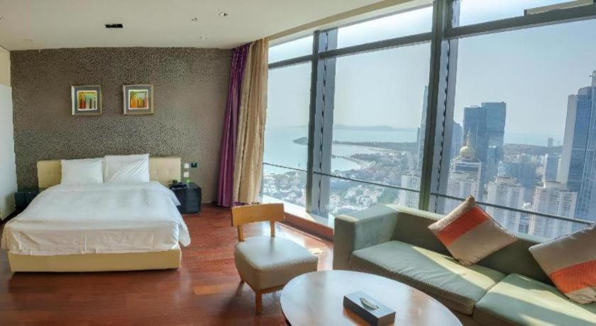 Grand Madison Qingdao Harbour-View Central（Former Qingdao Farglory Hotel） Eksteriør bilde