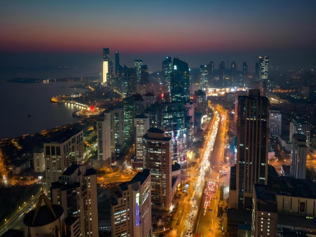 Grand Madison Qingdao Harbour-View Central（Former Qingdao Farglory Hotel） Eksteriør bilde