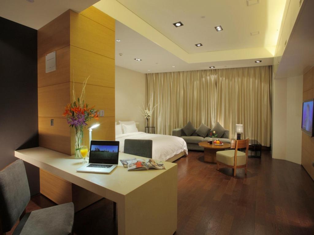 Grand Madison Qingdao Harbour-View Central（Former Qingdao Farglory Hotel） Rom bilde