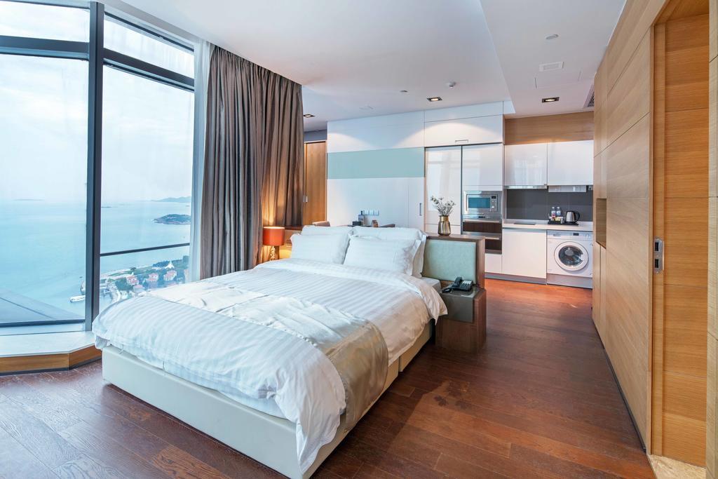 Grand Madison Qingdao Harbour-View Central（Former Qingdao Farglory Hotel） Eksteriør bilde